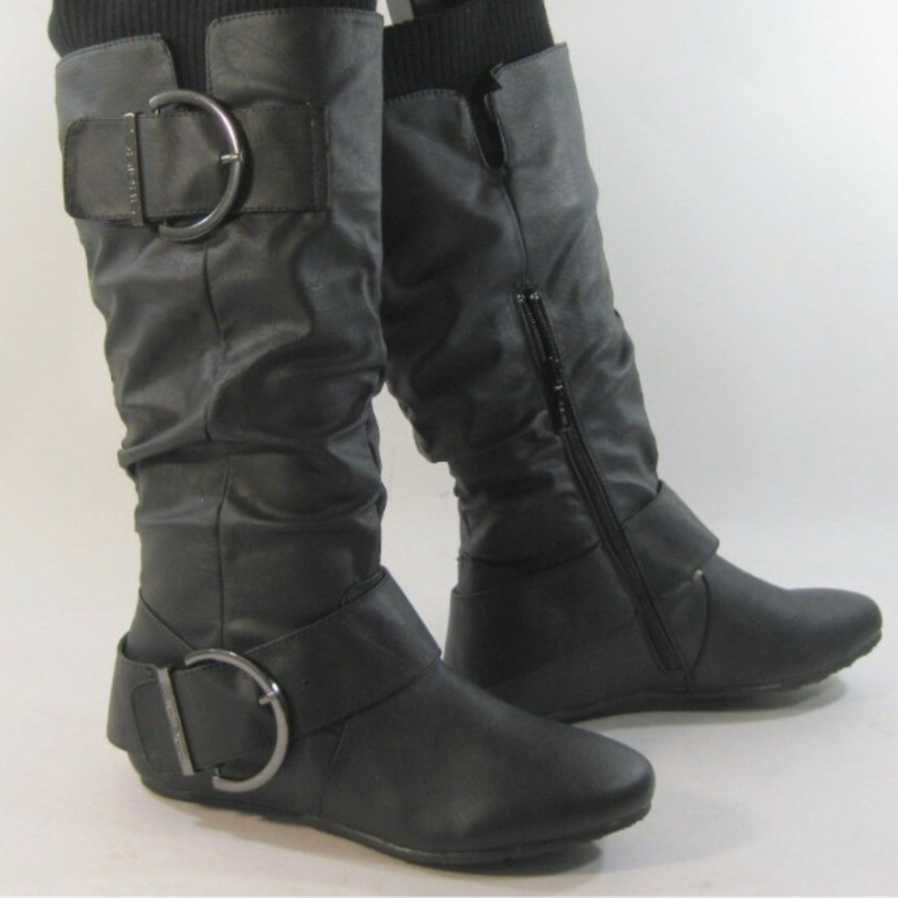Shiekh Knee High, wedge boots